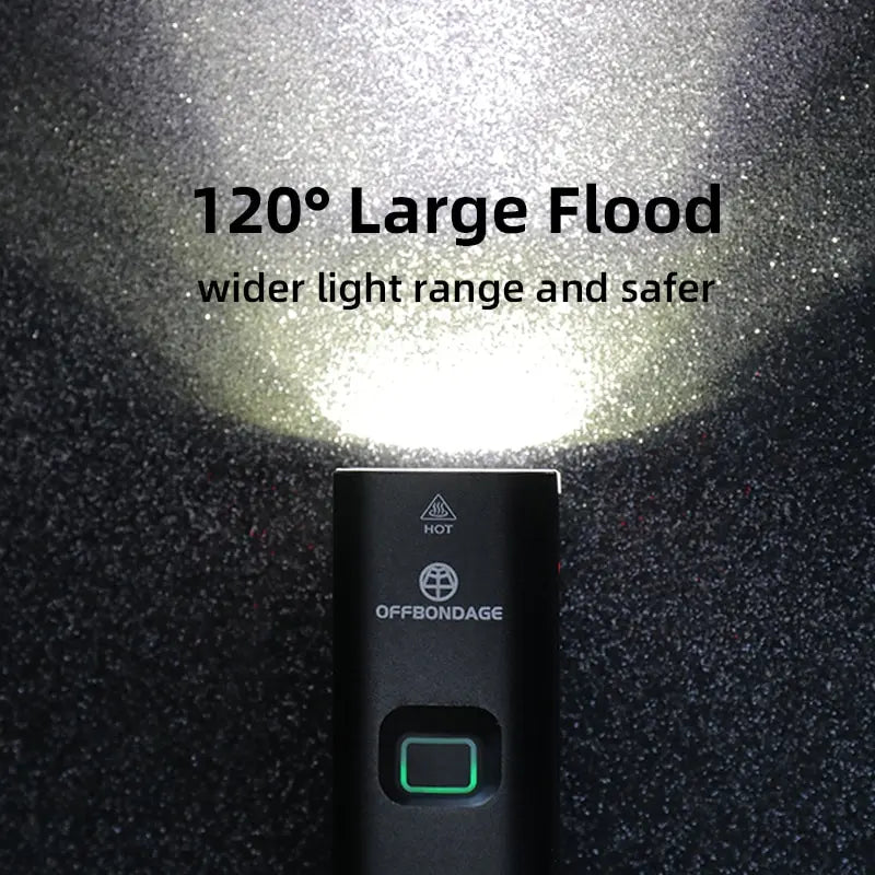 OFFBONDAGE Bicycle Light 1000Lumen Bike Headlight Cycling Front Lamp Flashlight Handlebar USB Charging MTB Road Light Highlight