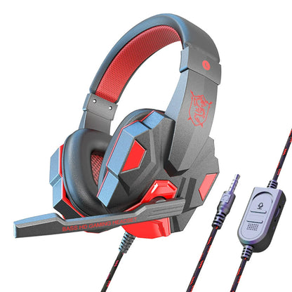 New Upgrade Wired Headset Gamer with Mic Noise Cancelling Headphones For PC Computer Laptop PS4 PS5 Nintendo Tablet Earphones