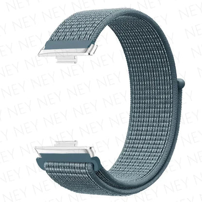 Nylon Strap For Huawei Watch Fit 3 4 Replacement Bracelet Nylon Loop Adjustable Band Soft Wristband Huawei Fit 4 Pro Accessories