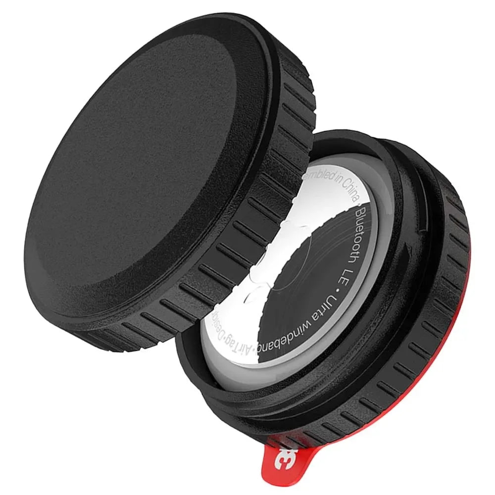 Protective Case for AirTag Waterproof Cover Holder with Adhesive Sticker Compatible with AirTag Cover for Bike Wallet Suitcase
