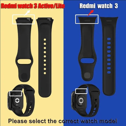 Soft Silicone Case Glass For Redmi Watch 3 Active 3 Lite Smart Watchband Screen Protector Cover for Xiaomi Redmi Watch 3 Active