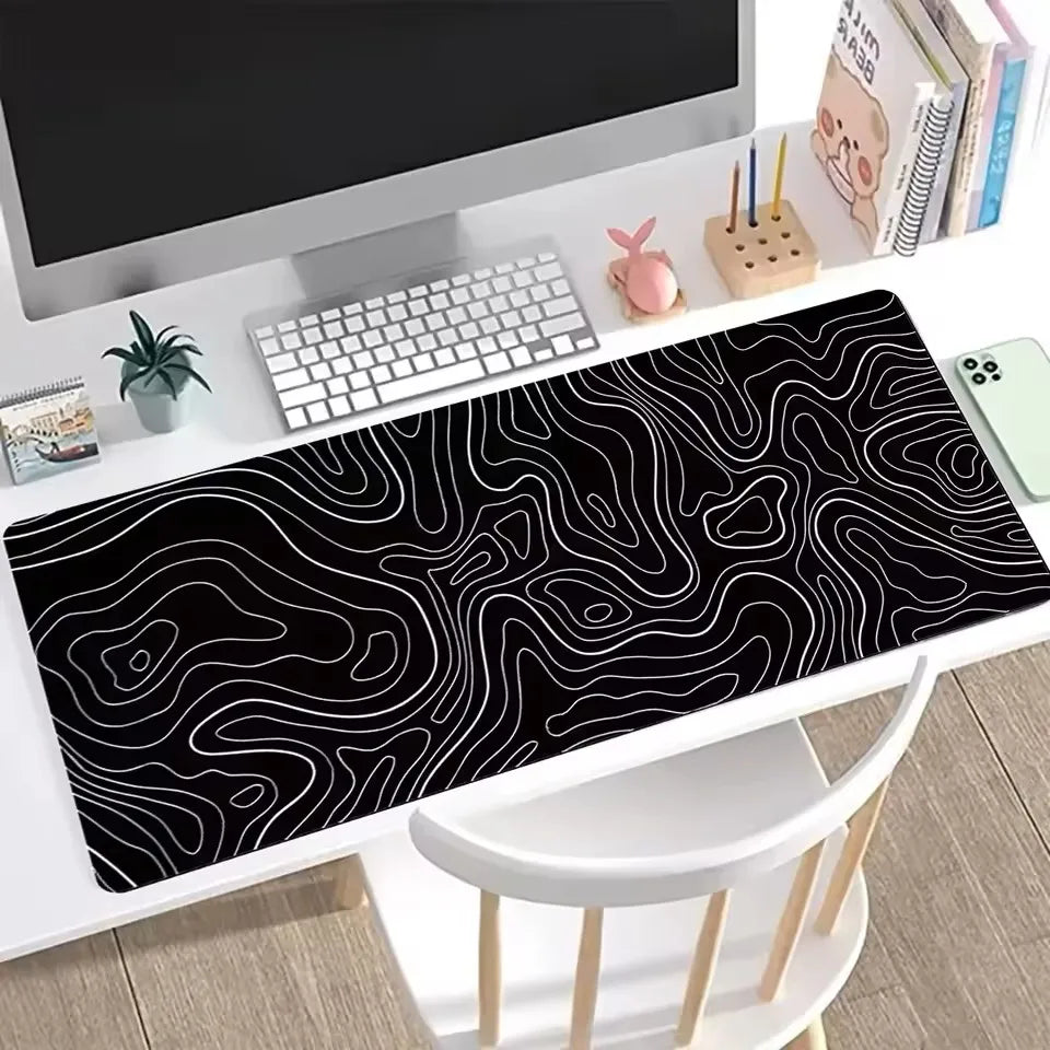 1PC Large Mouse Pads For Desk, Gaming Mouse Pad, Mouse Pad with Stitched Edgesand Non-Slip Rubber Base, Extended Mouse Pad