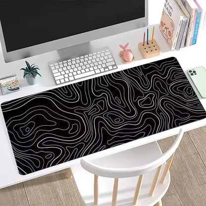 1PC Large Mouse Pads For Desk, Gaming Mouse Pad, Mouse Pad with Stitched Edgesand Non-Slip Rubber Base, Extended Mouse Pad