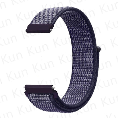 Nylon loop strap For Amazfit bip 6-5-3/u/S/pro Sport 20mm/22mm Bracelet for Amazfit GTS 4/3/2/2e/4 Mini/GTR 4/3/3 Pro/2/2e band