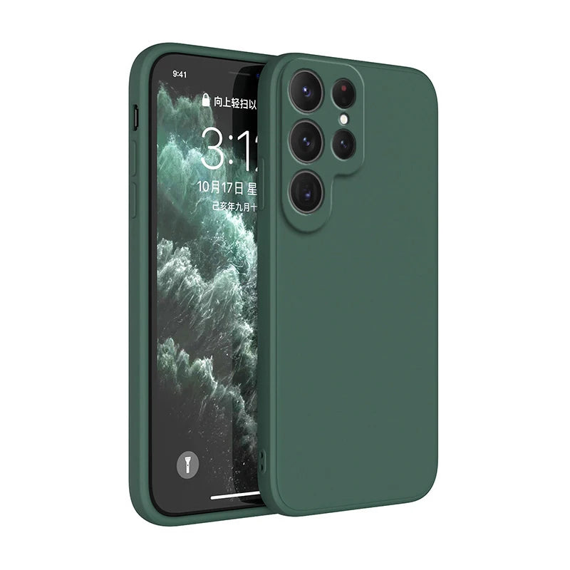 Square Basic Phone Case for Samsung Galaxy A14 A24 A34 A54 A04 A04E A04S A05 A05S A15 A25 A35 A55 A06 A16 A26 A36 A56 Cover