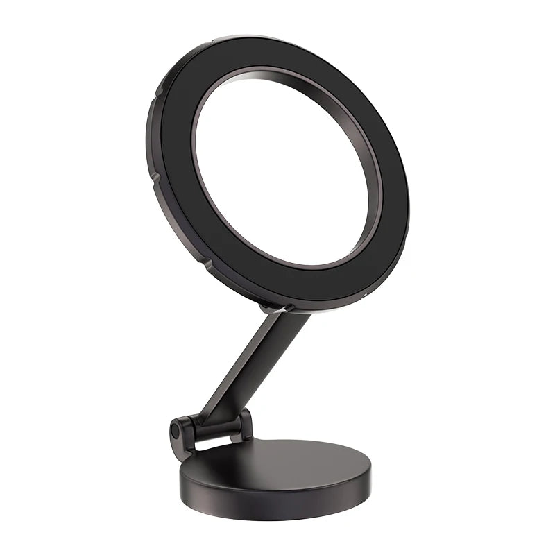 Ultra Strong Magnetic Car Phone Holder All Metal Foldable Mount 360° Rotation for Dashboard Windshield Desk Fits iPhone Android