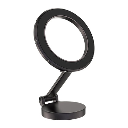 Ultra Strong Magnetic Car Phone Holder All Metal Foldable Mount 360° Rotation for Dashboard Windshield Desk Fits iPhone Android