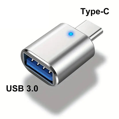1/2/4pcs NEW USB 3.0 OTG Adapter, Type-c to USB 3.0 OTG Adapter for Android Phone USB Disk Car U Disk Reader