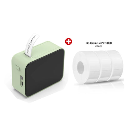 Marklife P15 Mini Portable Thermal Printer Without Ink Self-Adhesive Label Maker Printer For Stickers Labeller Labeling Machine