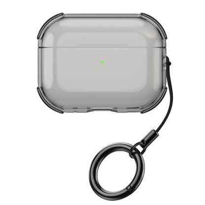 Clear Case For AirPods Pro 3 with Lanyard Keychain & Cleaning Kit Soft TPU Shockproof Protective Case Cover For AirPods Pro 3