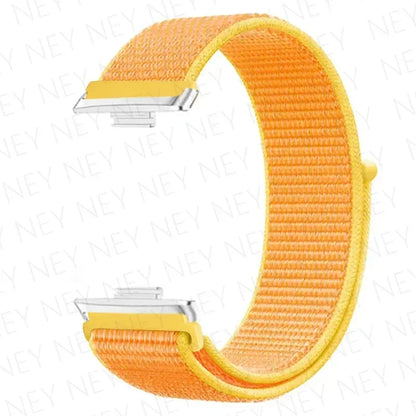 Nylon Strap For Huawei Watch Fit 3 4 Replacement Bracelet Nylon Loop Adjustable Band Soft Wristband Huawei Fit 4 Pro Accessories