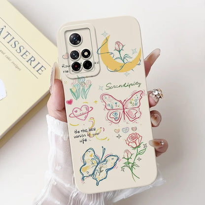 For Xiaomi Poco M4 Pro 5G PocoM4 Cute New Design Phone Case For Poco M4 Pro M 4 M4Pro 4G 5G Shockproof Soft Silicone Cases