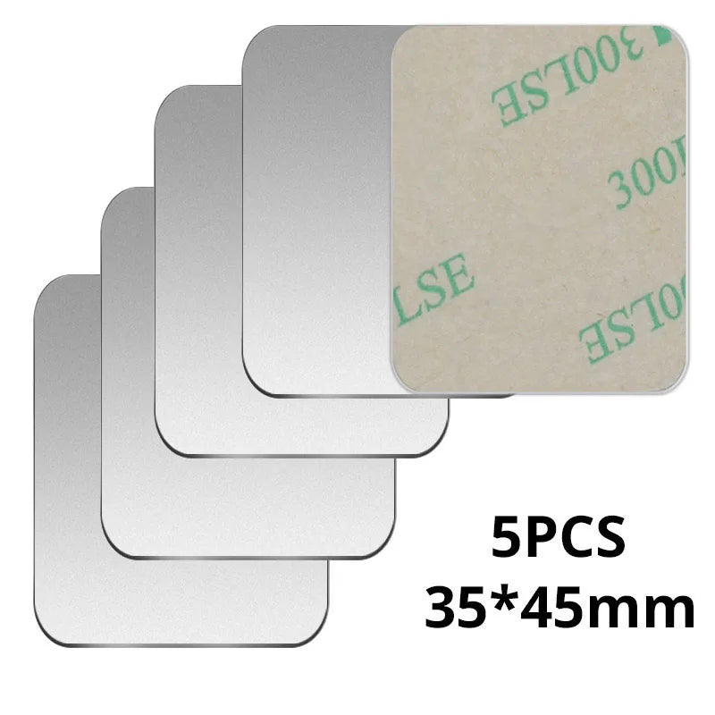 Metal Plate For Car Phone Holder Magnetic Universal Iron Sheet Disk Sticker Mount Mobile Phone Magnet Stand For IPhone