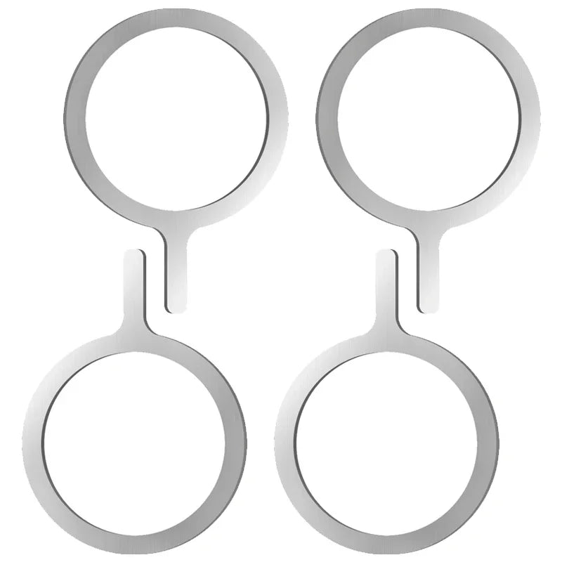 Self Adhesive Metal Ring Iron Sheet Sticker for Phone Case Magsafe Magnetic Wireless Charging Ring for Phone 15