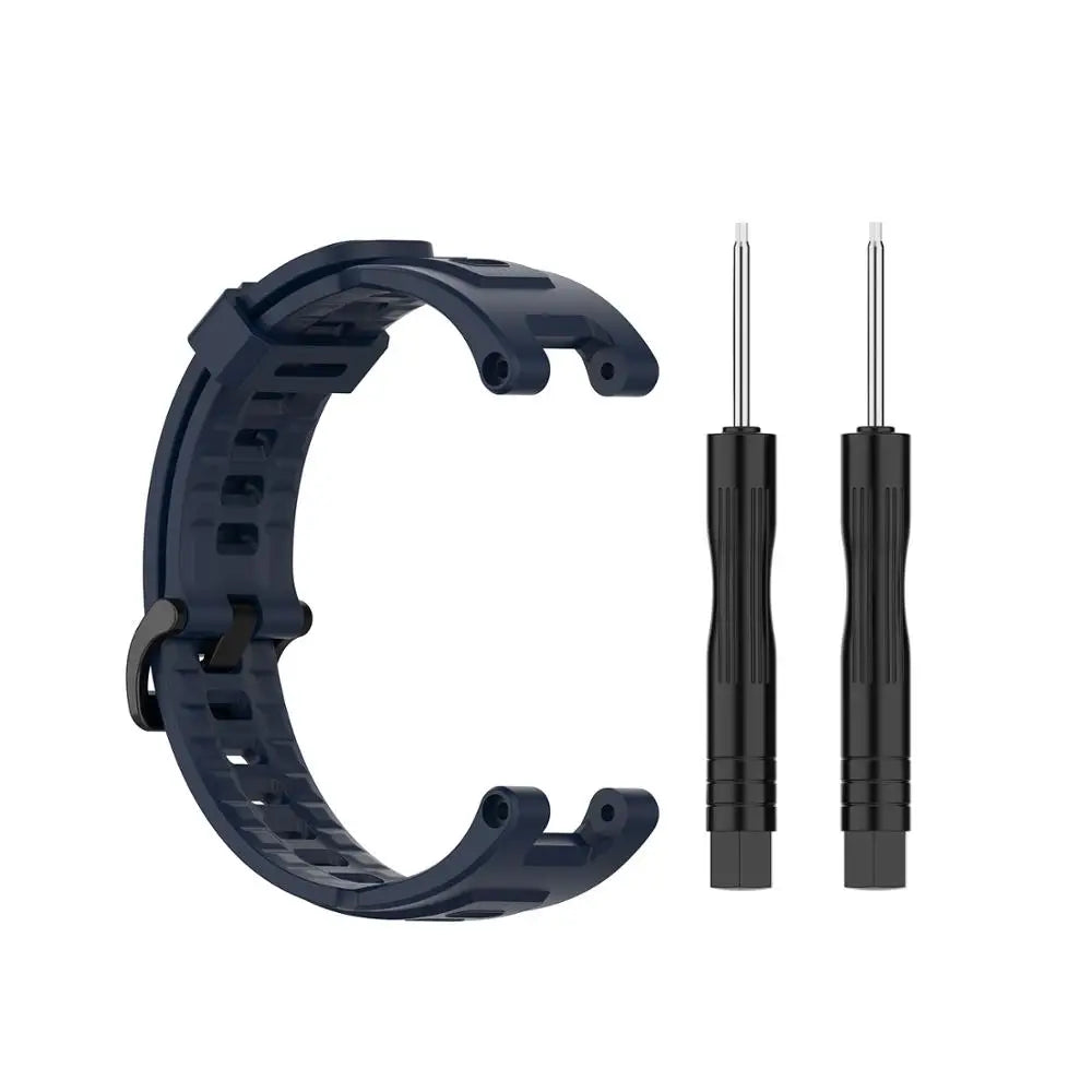 Watch Band For Xiaomi Amazfit T-Rex Pro Silicone Soft Wrist Strap Replacement Bracelet For Huami Amazfit Trex Sport Strap Correa