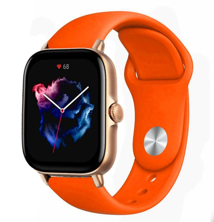 20mm 22mm watch Strap For Amazfit gts/4/3/2/gts2/4 Mini/Gtr4/3/2/2e/47mm Smartwatch Silicone Bracelet Watchabnd Amazfit gts Band