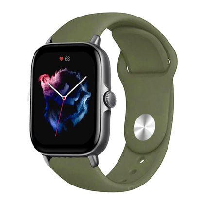 20mm 22mm watch Strap For Amazfit gts/4/3/2/gts2/4 Mini/Gtr4/3/2/2e/47mm Smartwatch Silicone Bracelet Watchabnd Amazfit gts Band