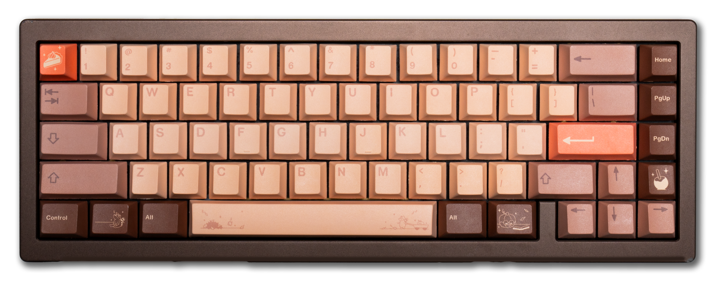 Pumpkin PBT Keycaps